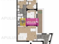 Apartament 4 camere, 104 mp + terasa 16 mp | Licurg 2 Prime Residence